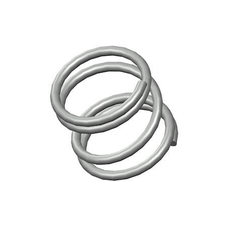 Compression Spring, O= .375, L= .38, W= .035